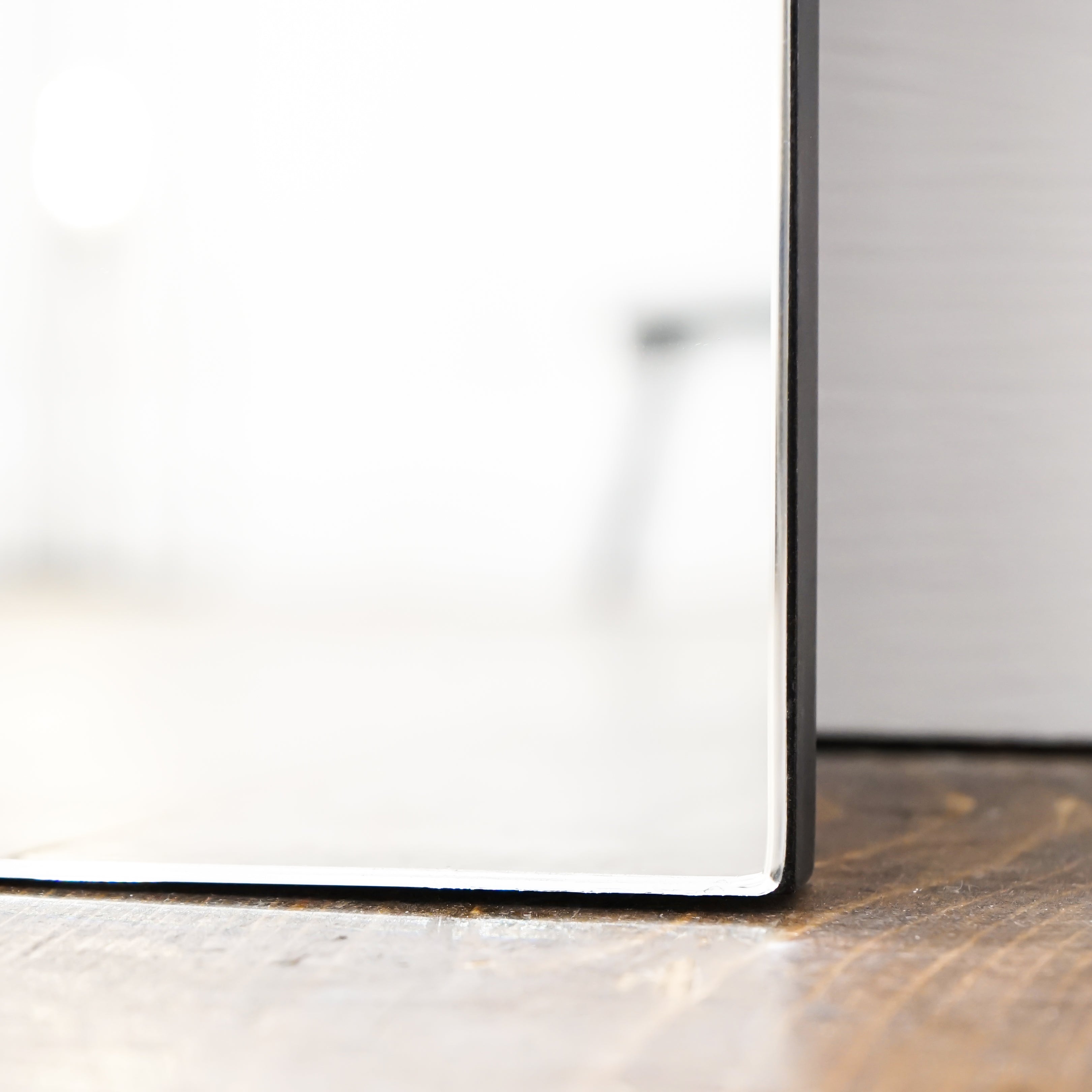 Large Frameless Arched Full Length Mirror 179cm x 80cm