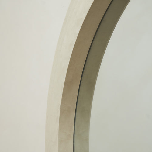 Full Length Arched Concrete Mirror 71" x 31.5"